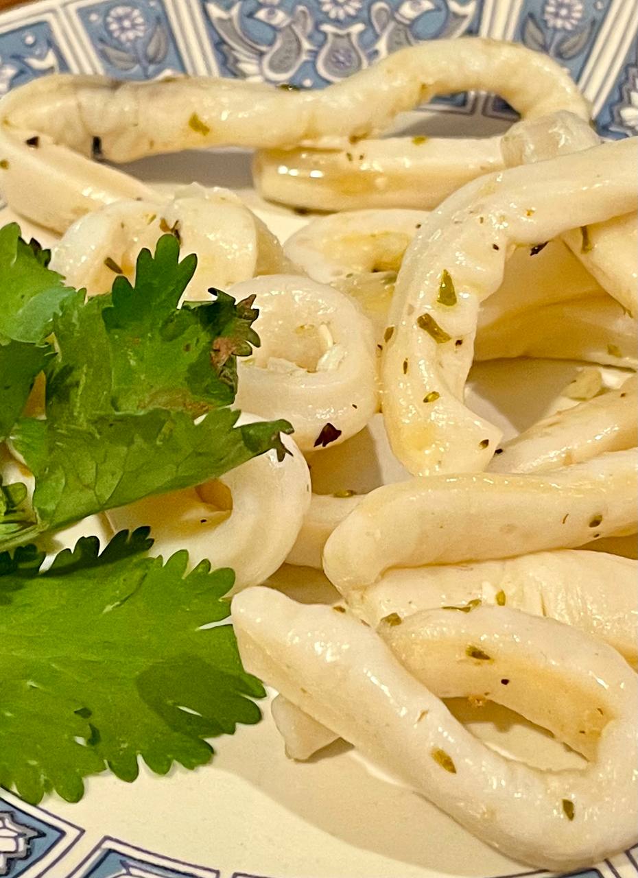 Кальмары по-кипрски