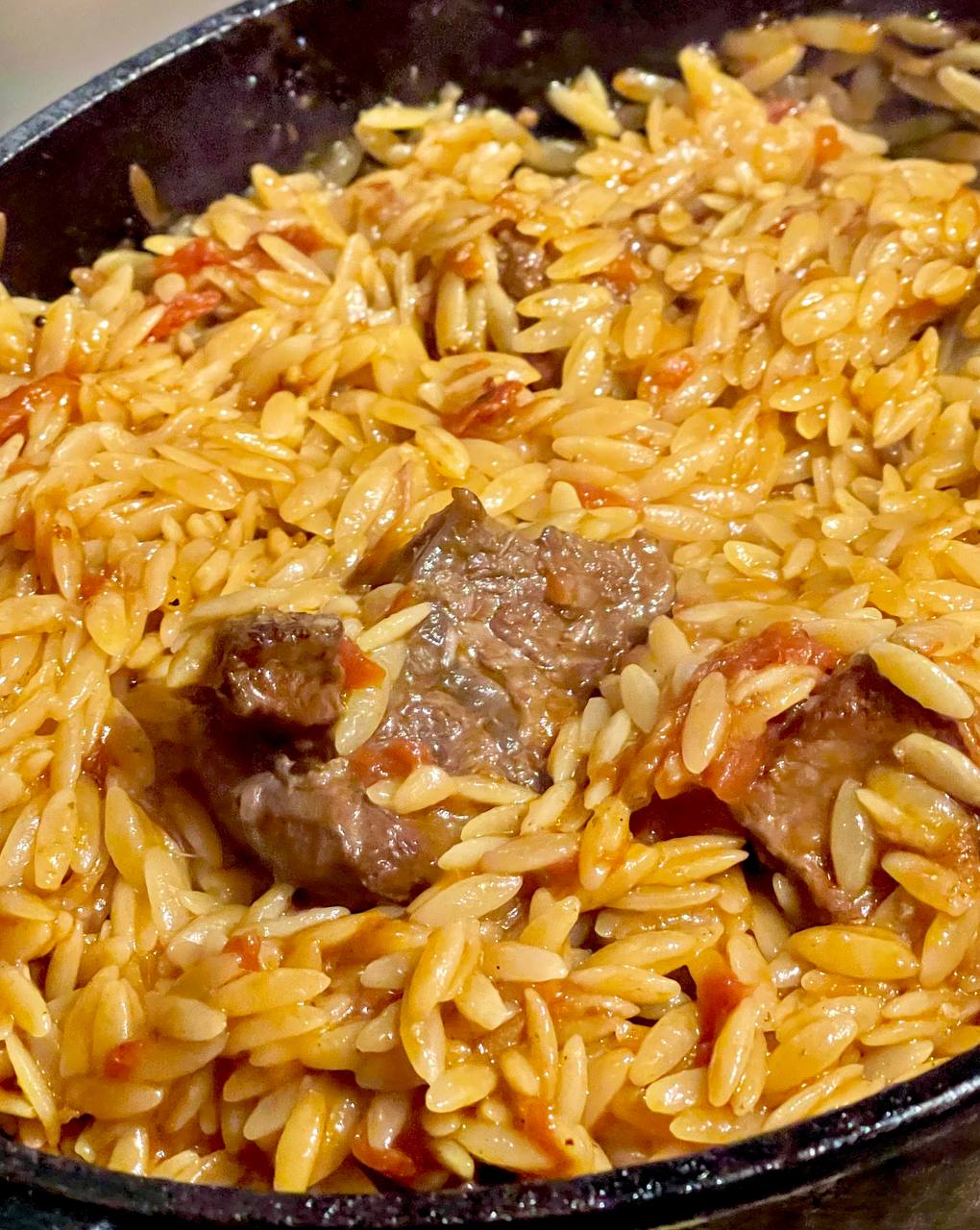 Гювеч с орзо