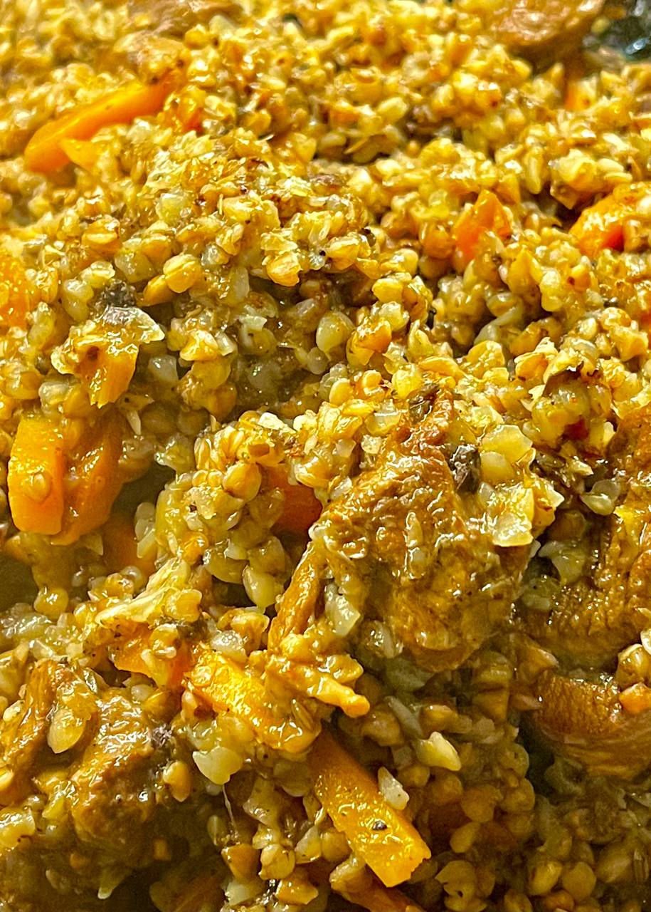 Плов из гречки