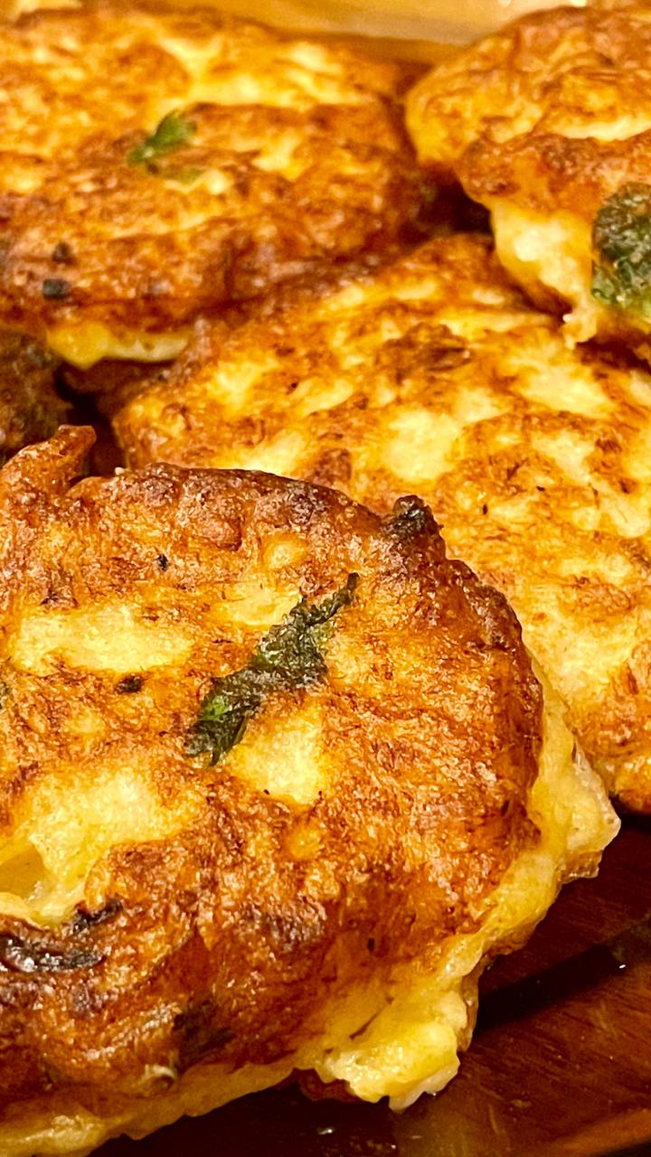 Рыбные оладьи