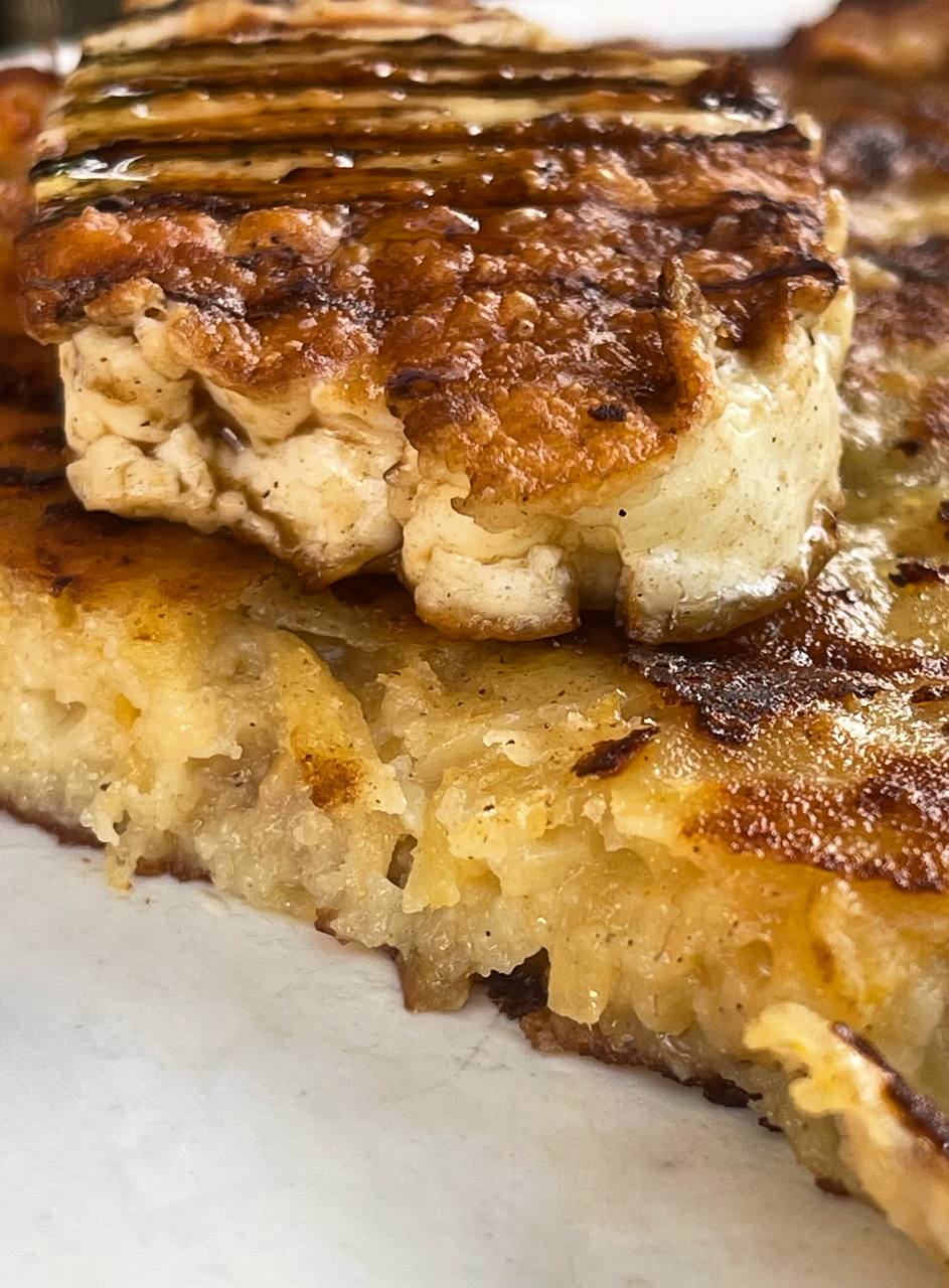 Быстрые фруктовые лепешки