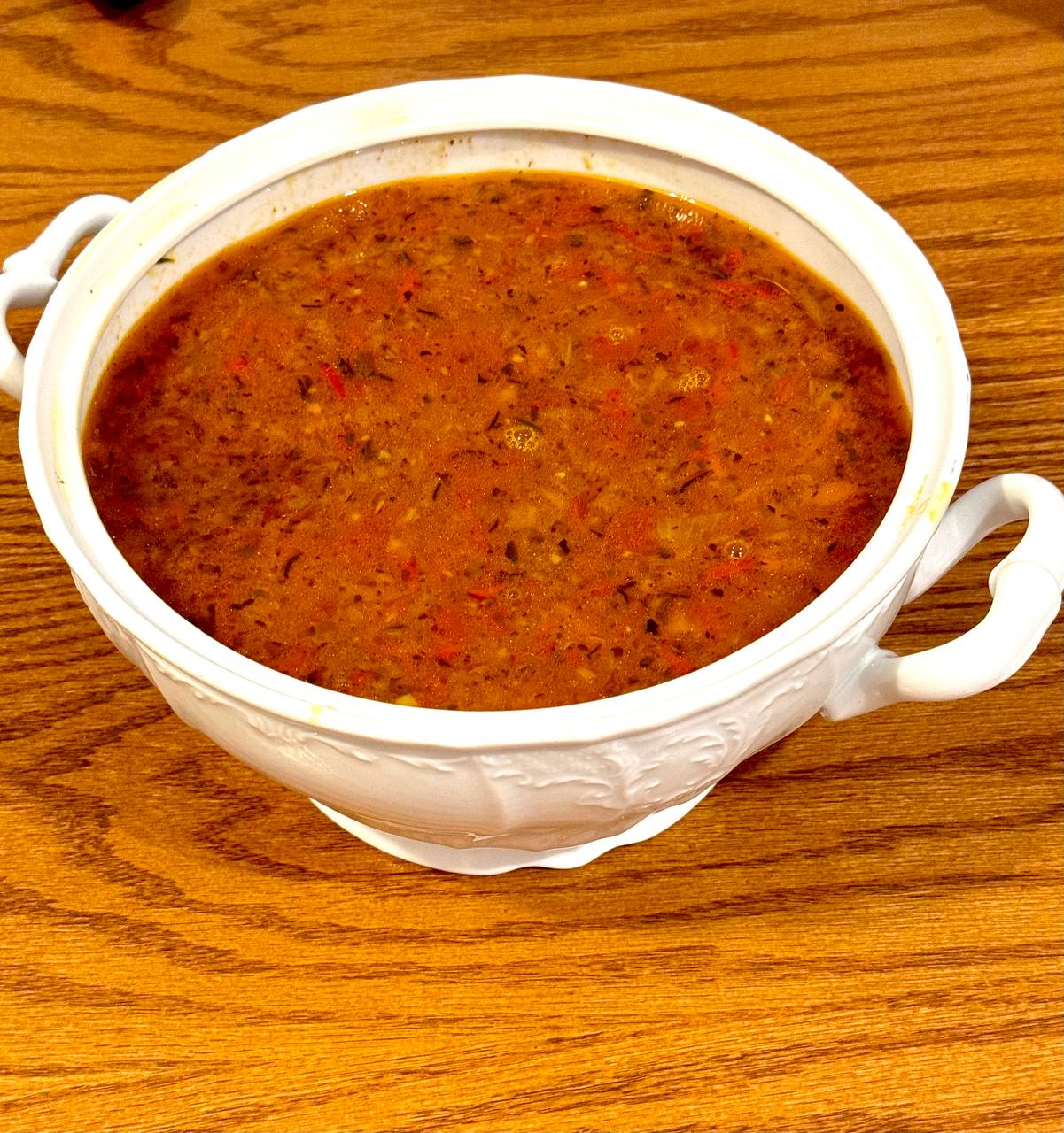 Суп с консервированной фасолью