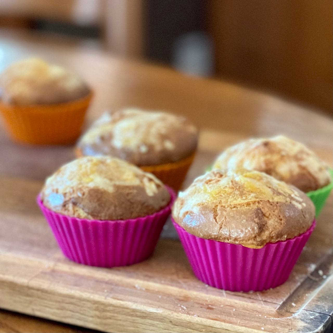 Чесночные кето-кексы