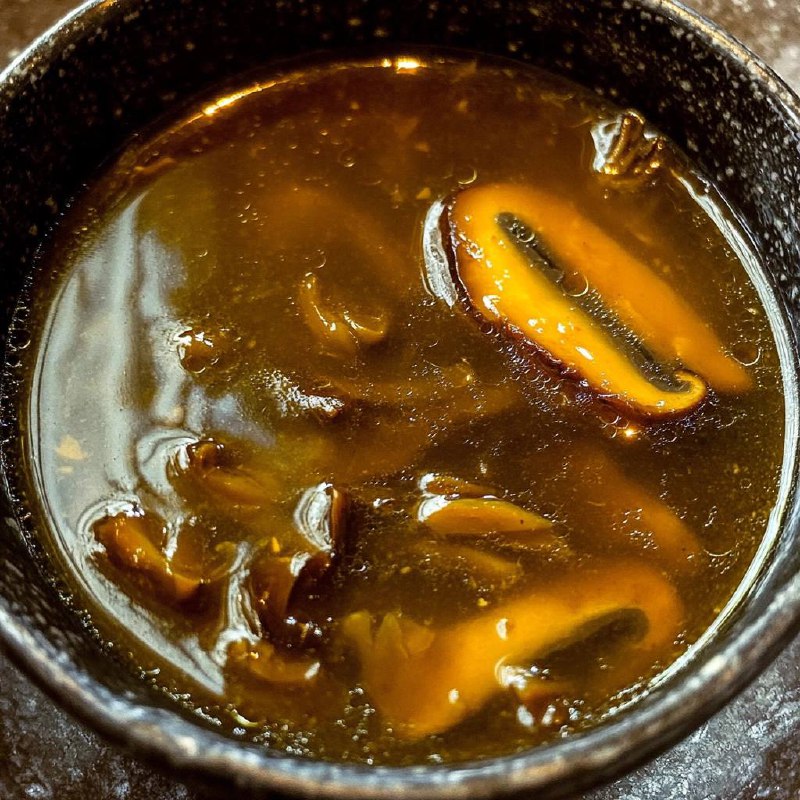 Суп из сушеных грибов