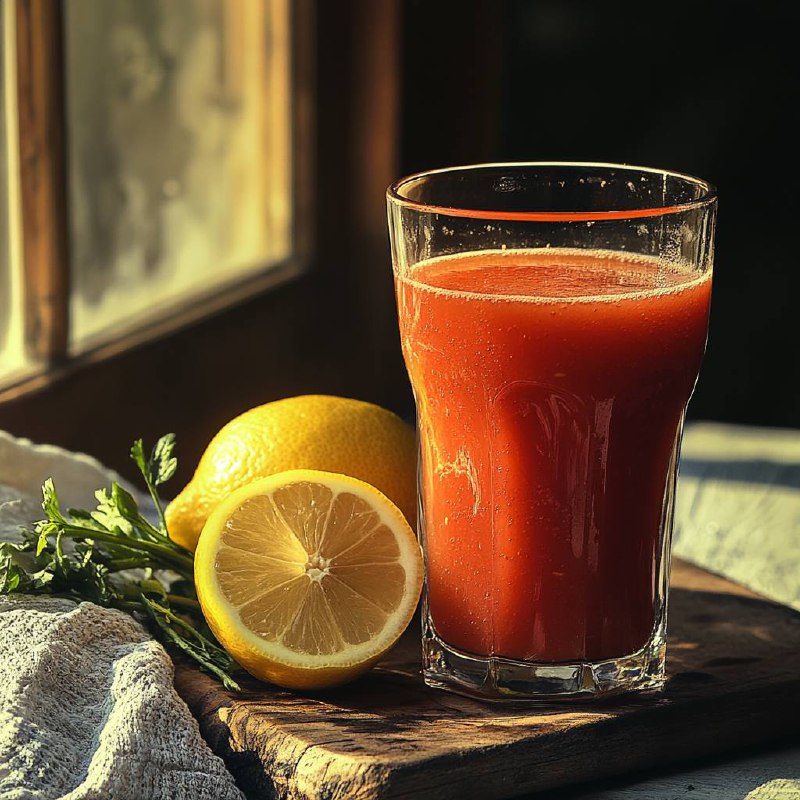 Соки с лимоном