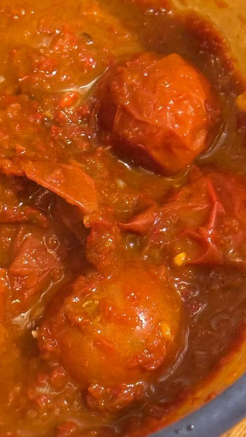 Закуска из запеченных помидоров