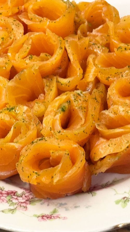 Слабосоленый лосось