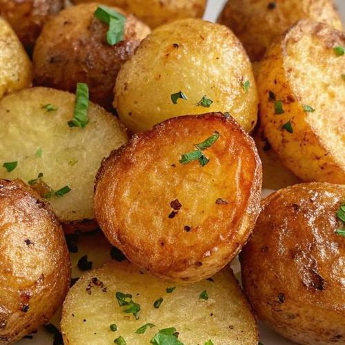 Запеченый беби-картофель