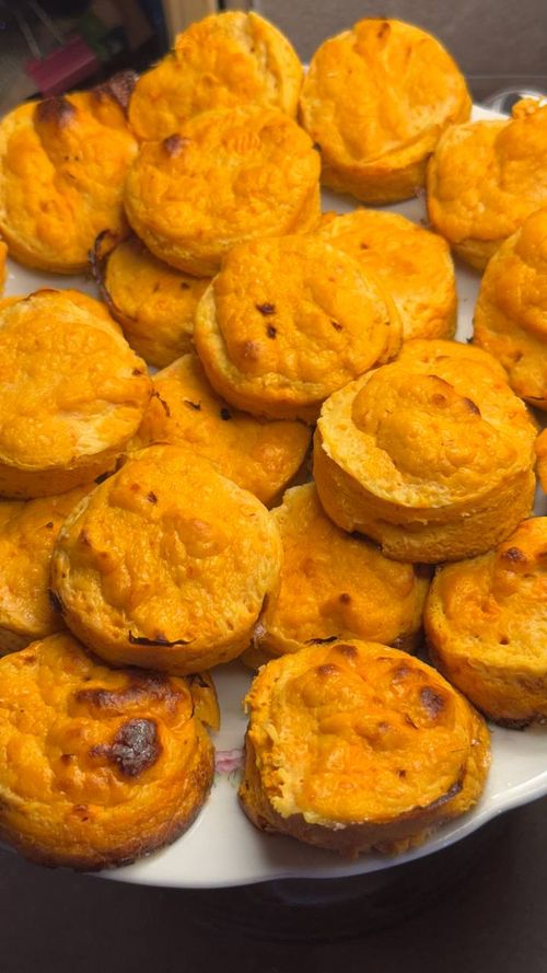 Суфле из лосося с овощами