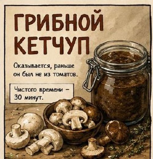 Грибной кетчуп