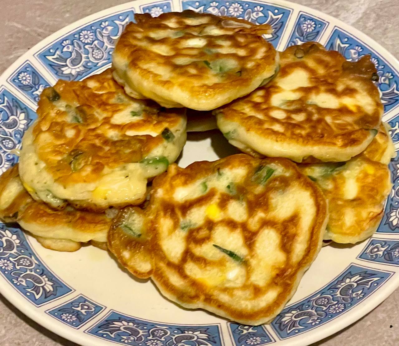 Куриные оладушки