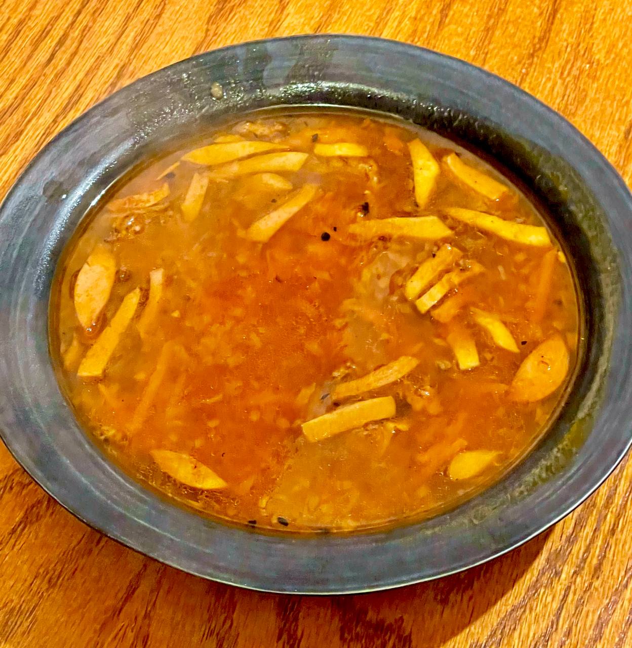 Быстрый нажористый суп