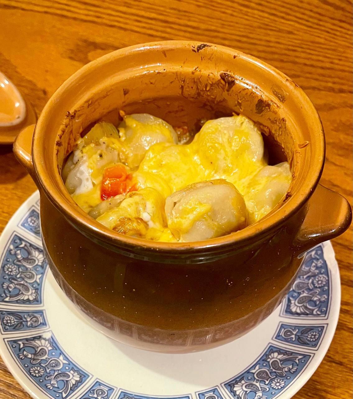 Пельмени в горшочках