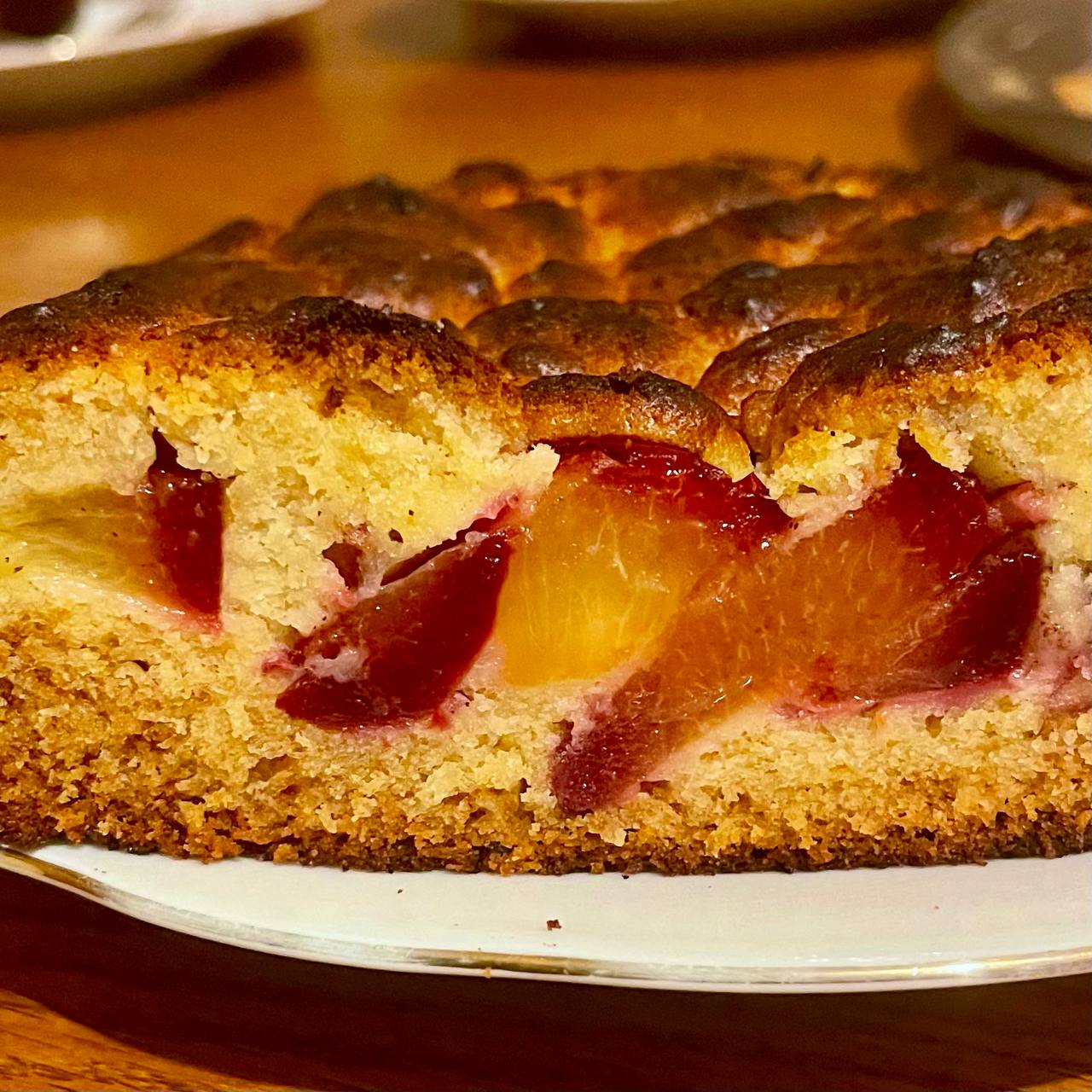 Сливовый пирог